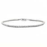 Sterling Silver Diamond Tennis Bracelet (Lab Grown)